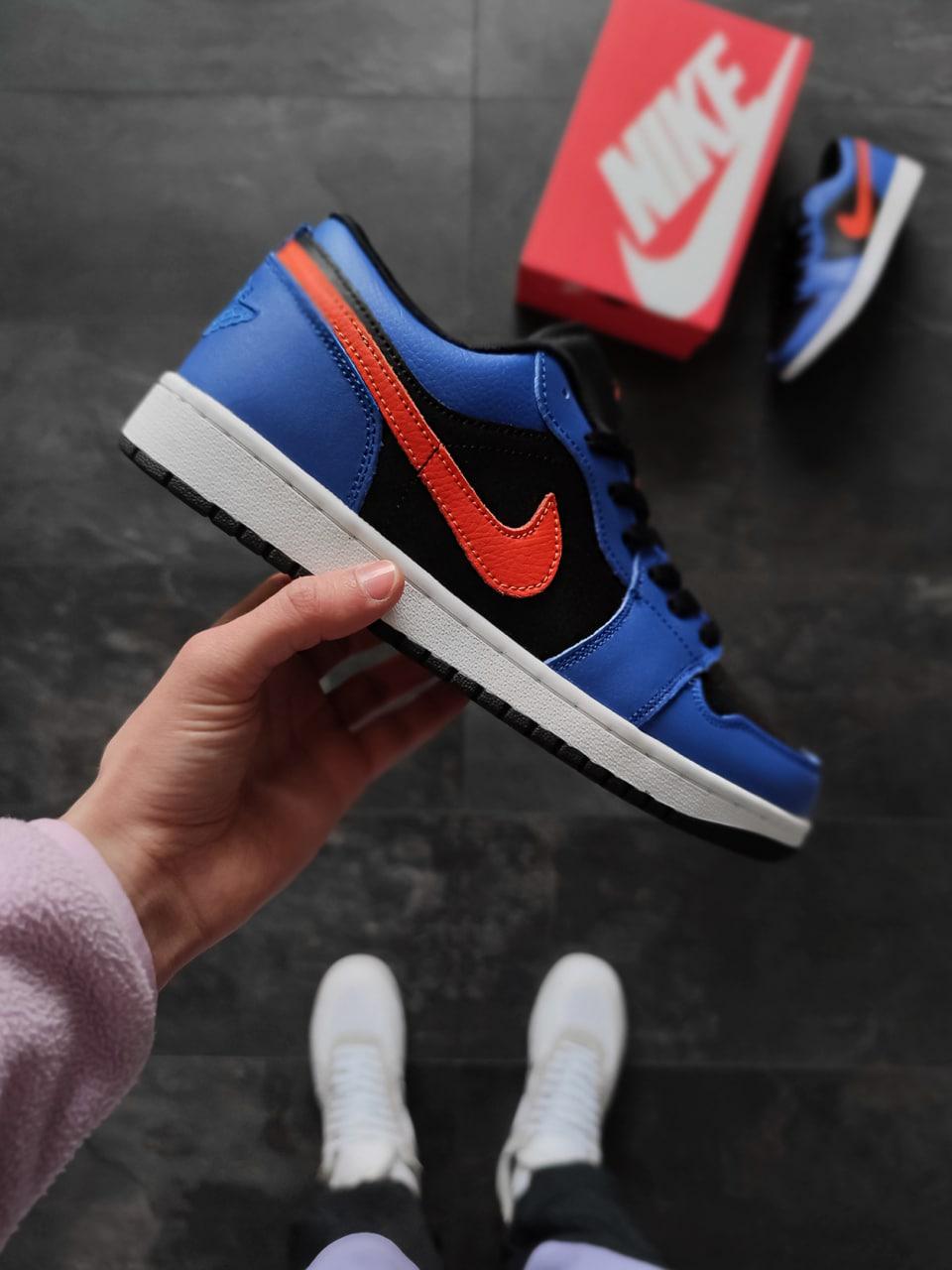 Nike Air Jordan Low Blue Red Black