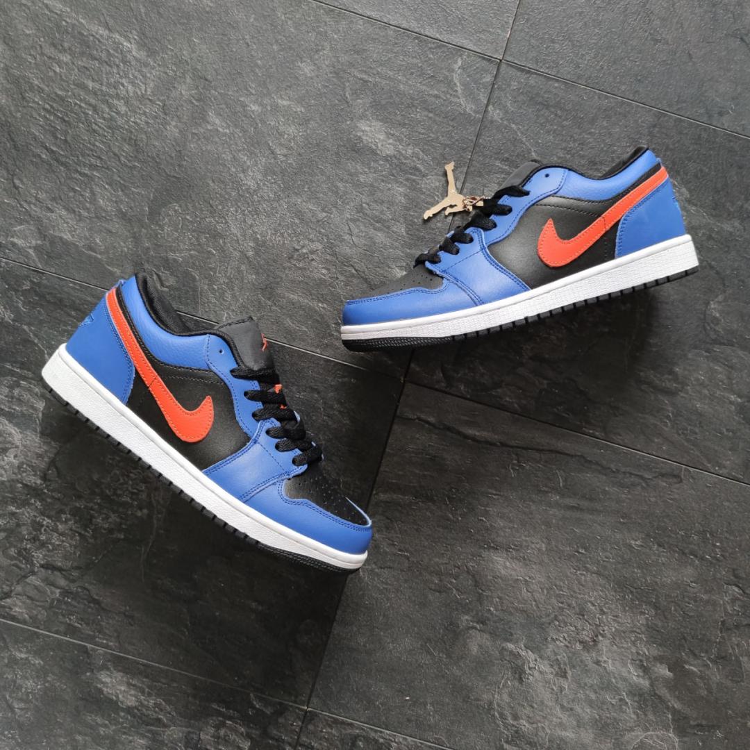 Nike Air Jordan Low Blue Red Black