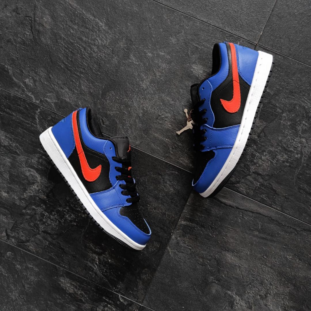 Nike Air Jordan Low Blue Red Black