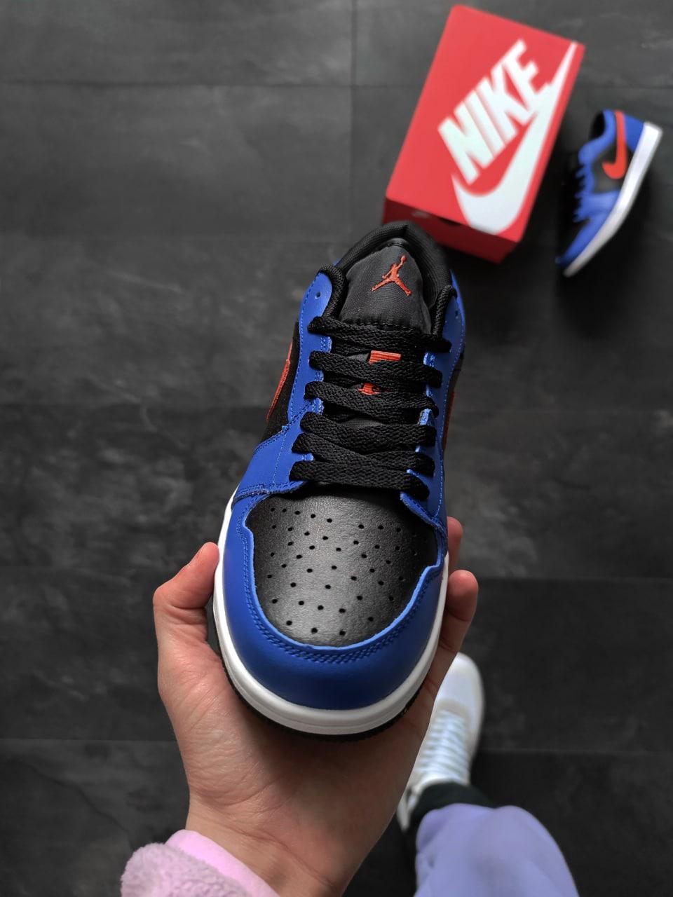 Nike Air Jordan Low Blue Red Black