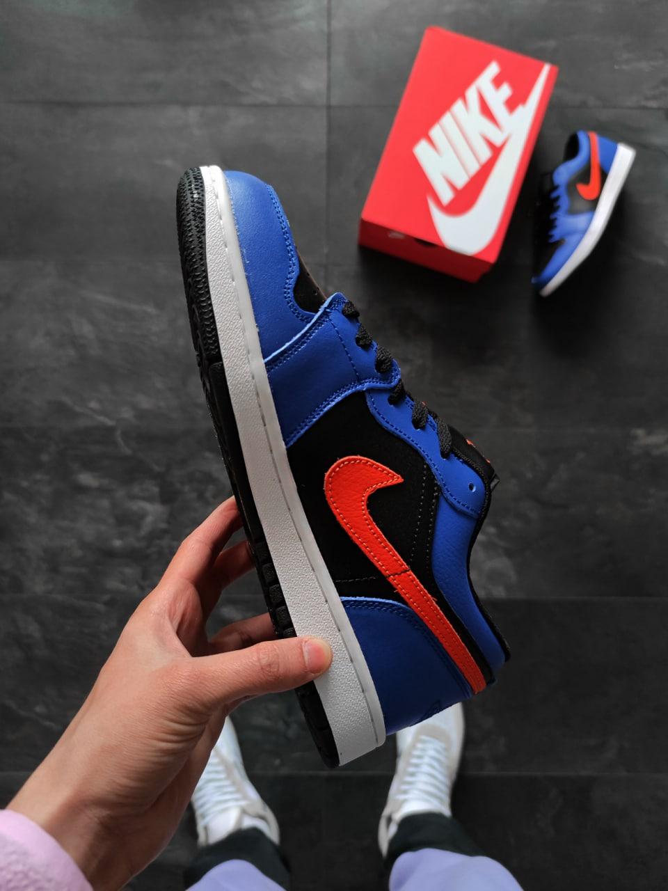 Nike Air Jordan Low Blue Red Black