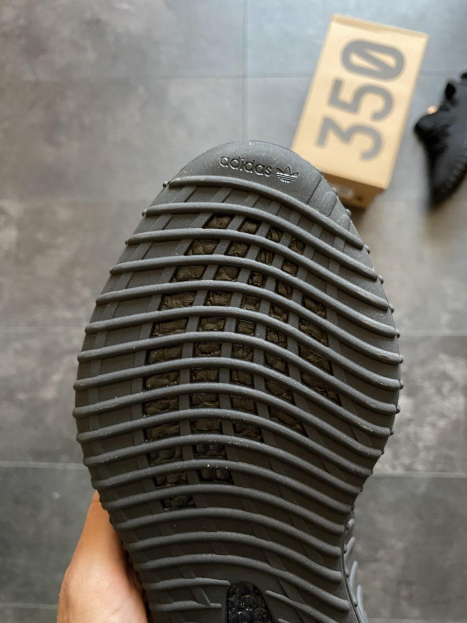 Adidas Yeezy Boost 350 Black No Reflective (Темна піна)