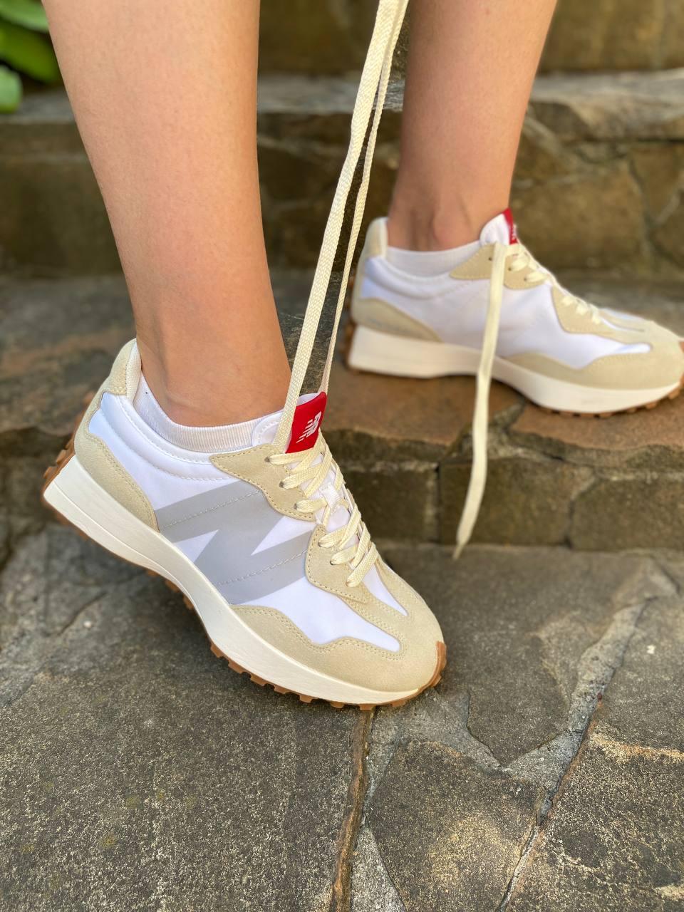 New Balance 327 White Turtle Dove