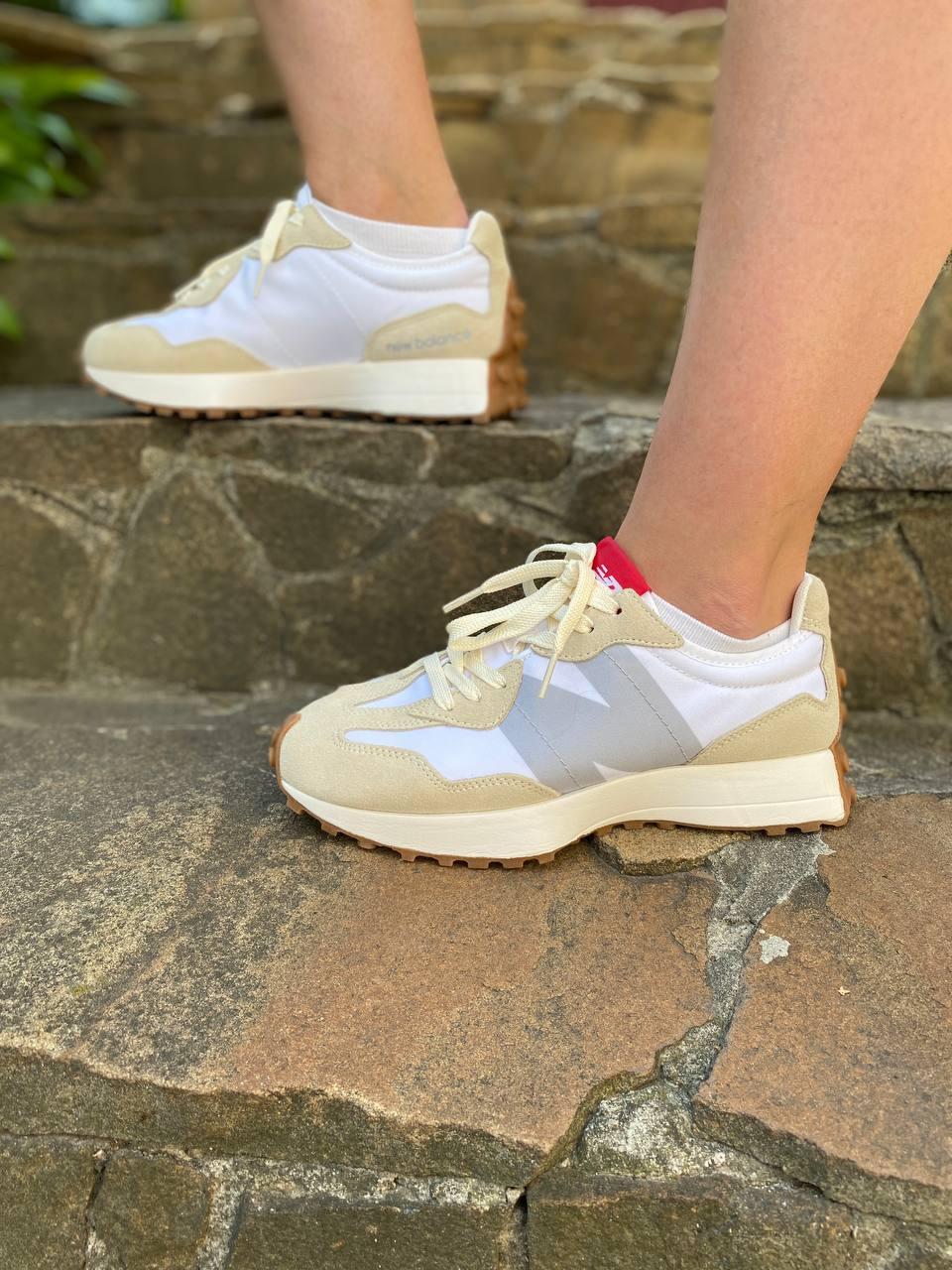 New Balance 327 White Turtle Dove