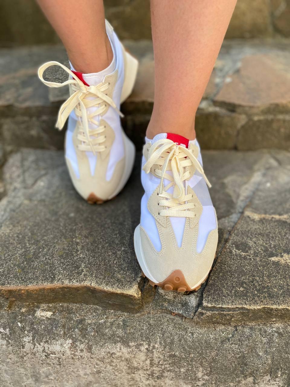 New Balance 327 White Turtle Dove