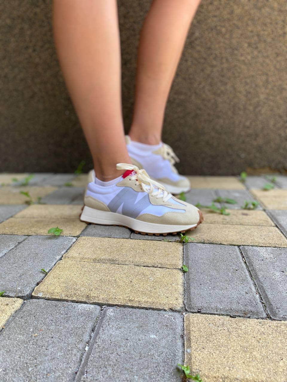 New Balance 327 White Turtle Dove