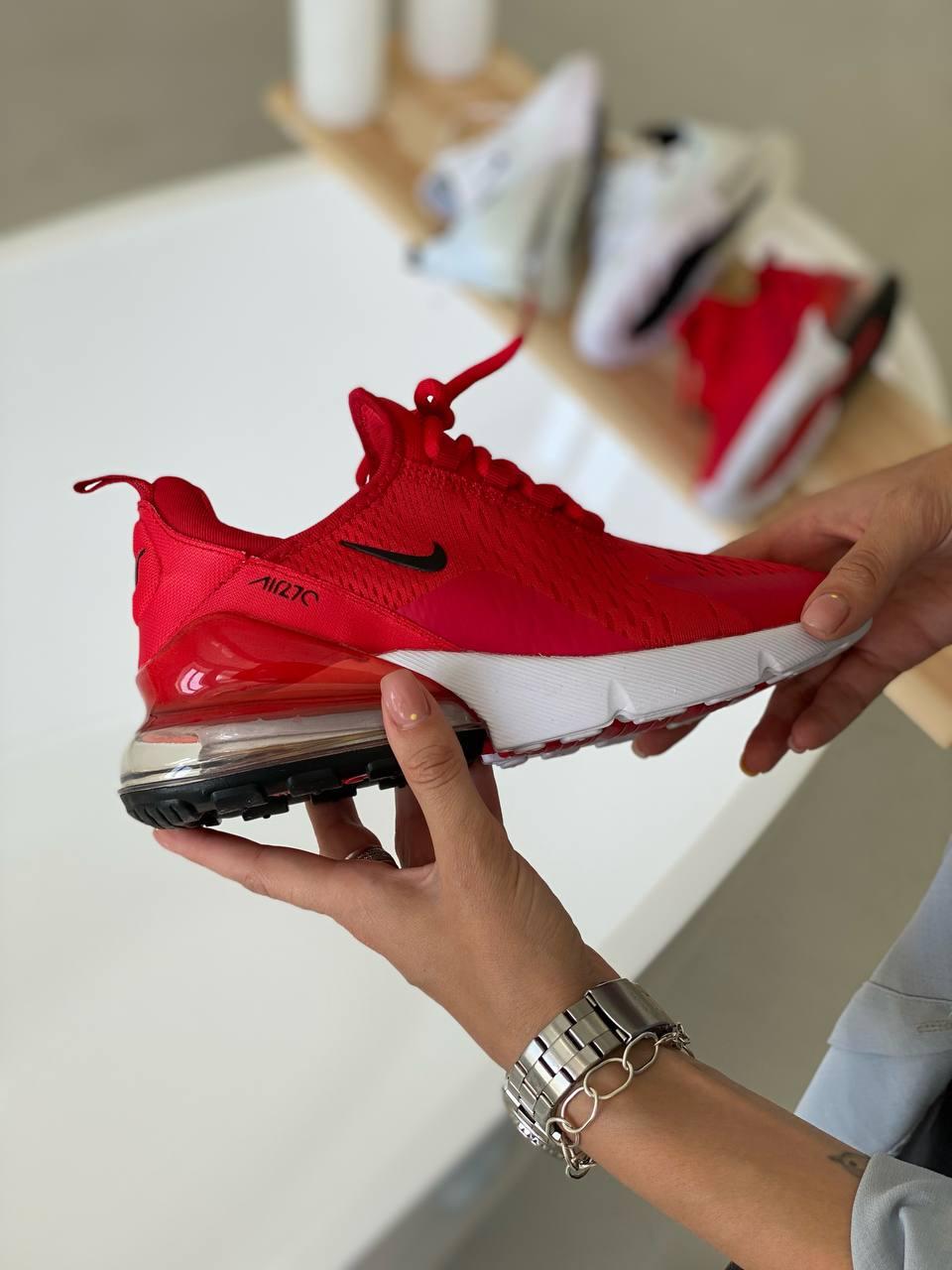 Nike Air Max 270 Red White 2