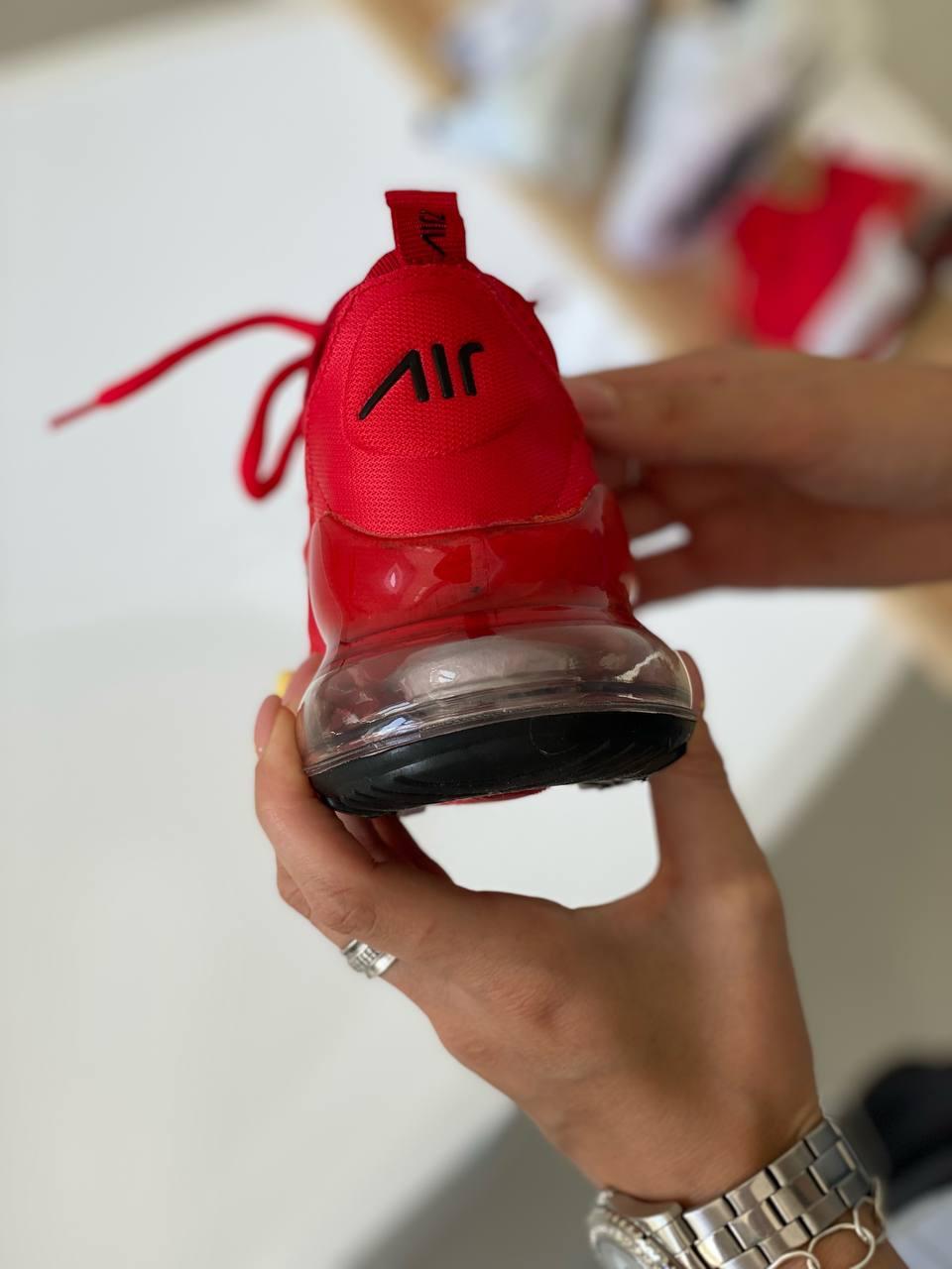 Nike Air Max 270 Red White 2