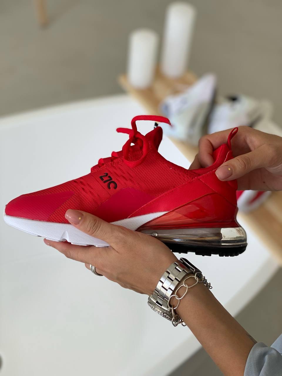 Nike Air Max 270 Red White 2