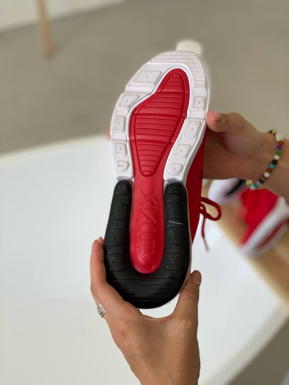 Nike Air Max 270 Red White 2