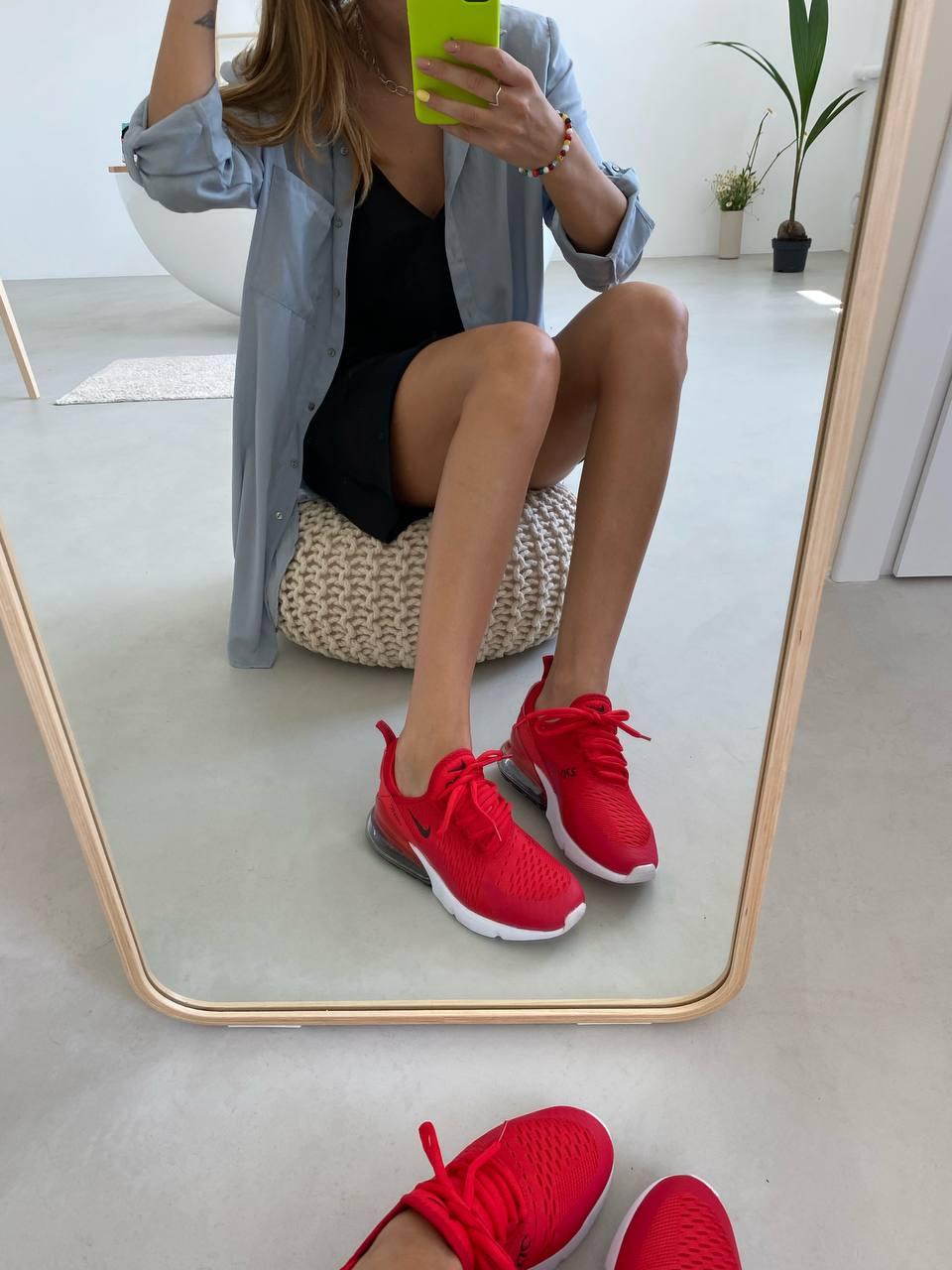 Nike Air Max 270 Red White 2