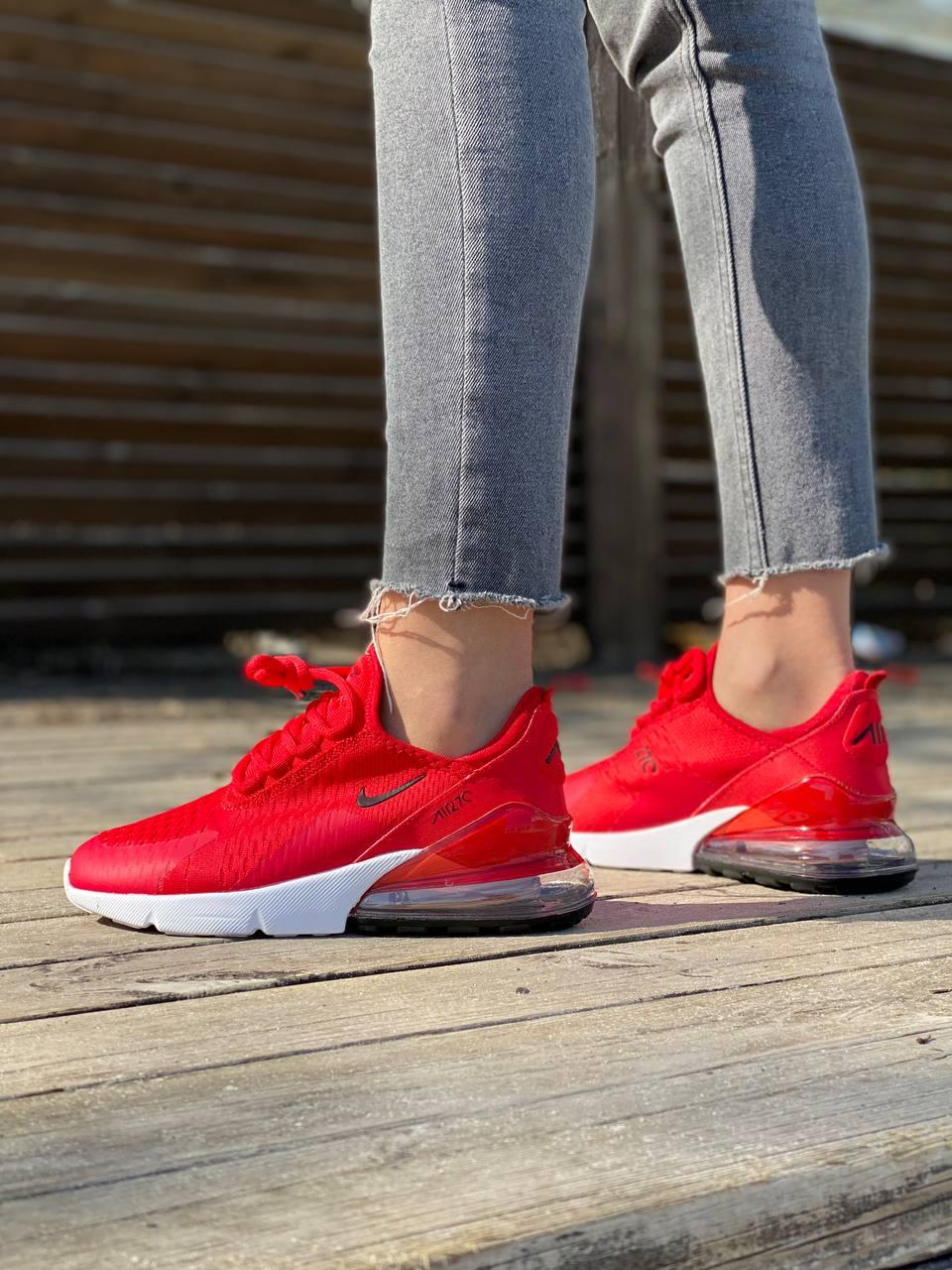 Nike Air Max 270 Red White 2