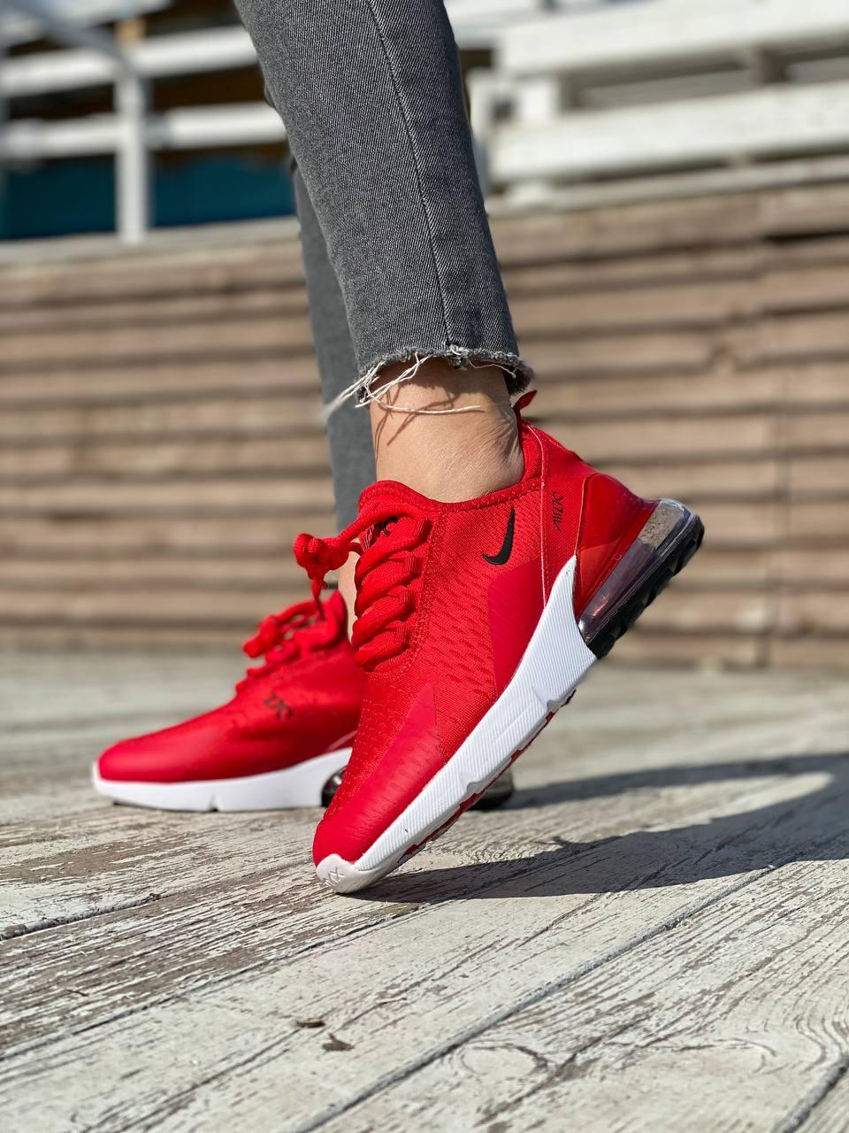 Nike Air Max 270 Red White 2