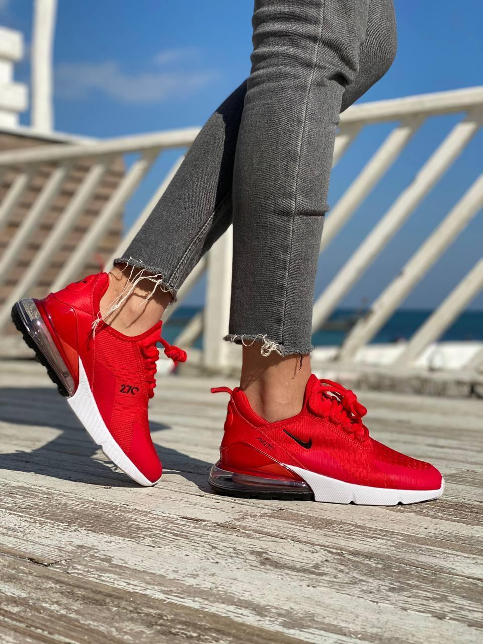 Nike Air Max 270 Red White 2