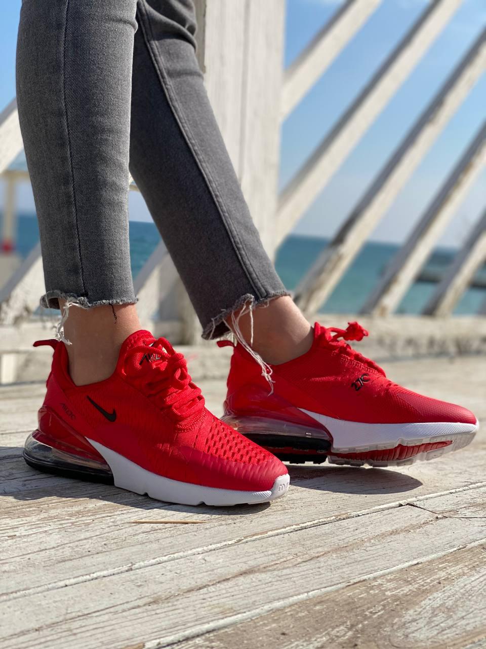 Nike Air Max 270 Red White 2