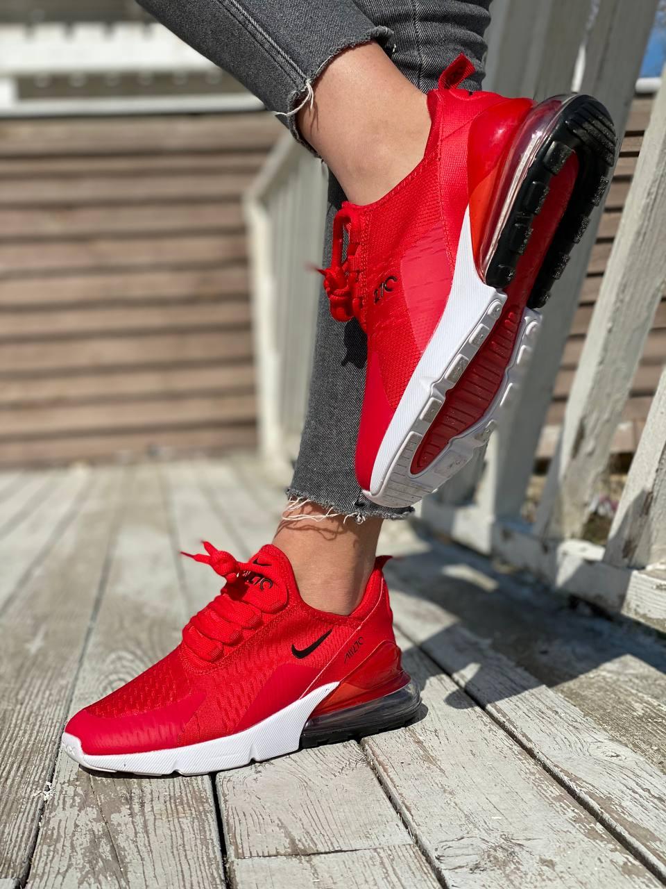 Nike Air Max 270 Red White 2