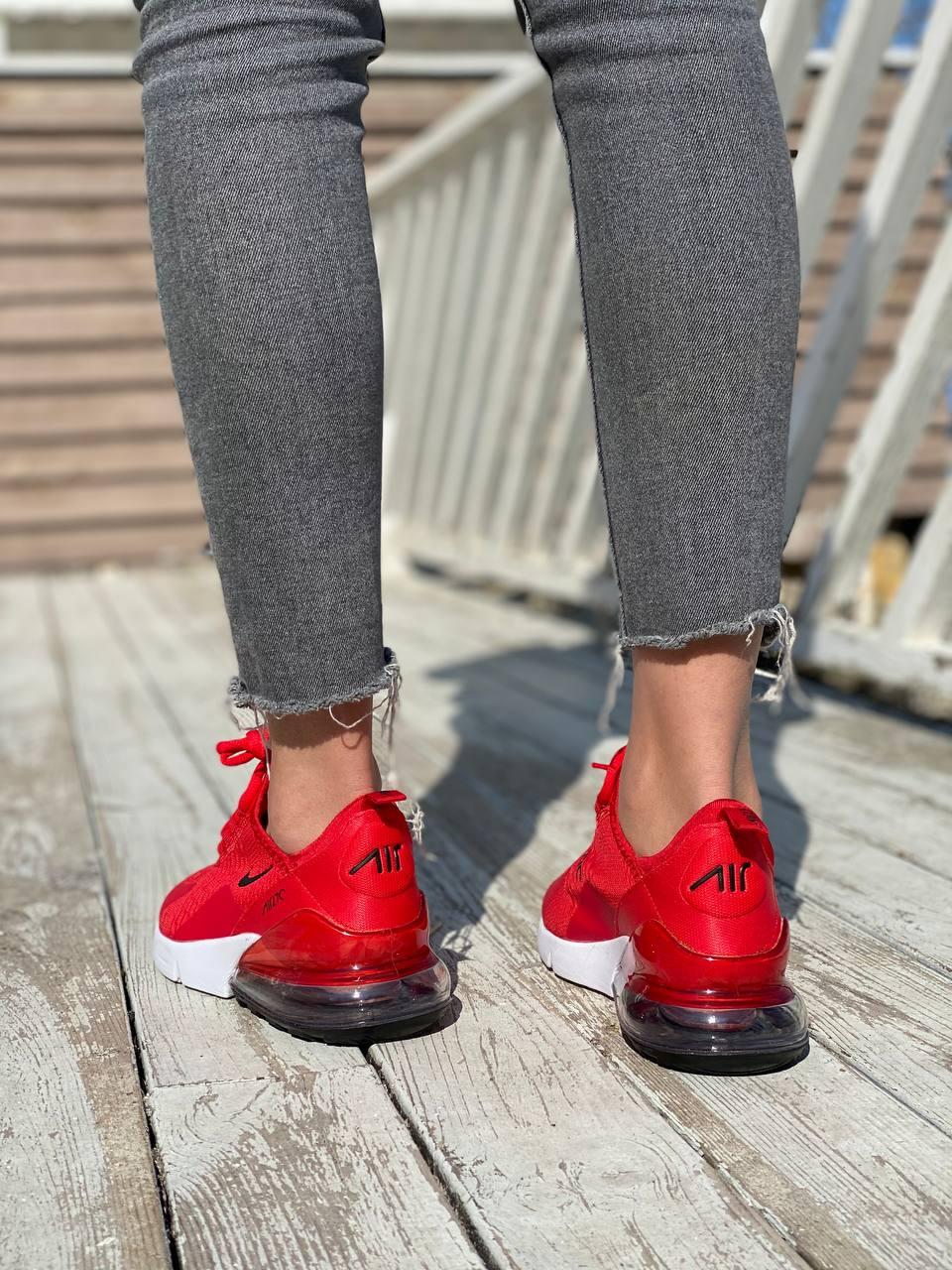 Nike Air Max 270 Red White 2