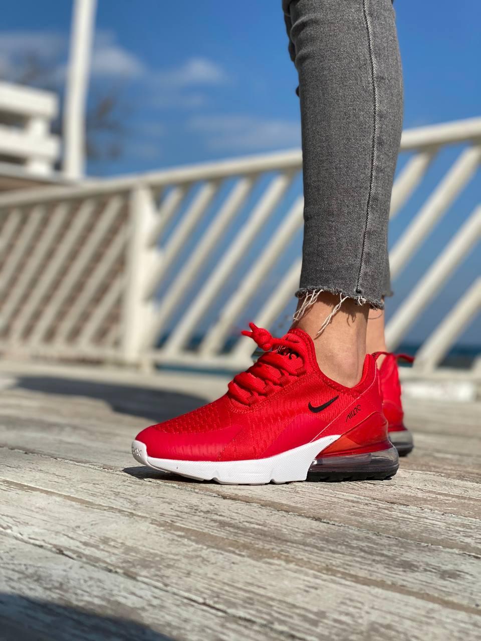 Nike Air Max 270 Red White 2
