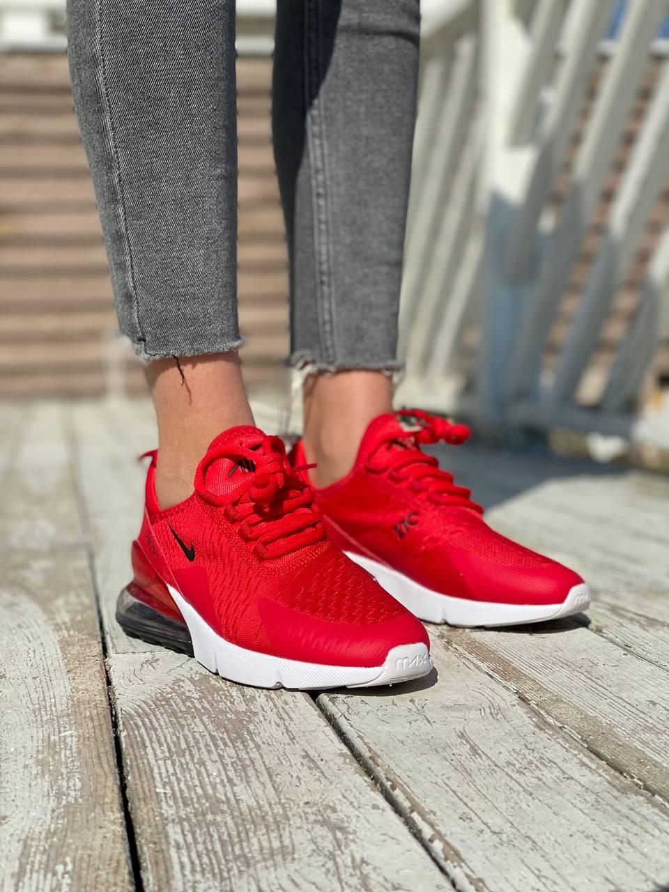 Nike Air Max 270 Red White 2