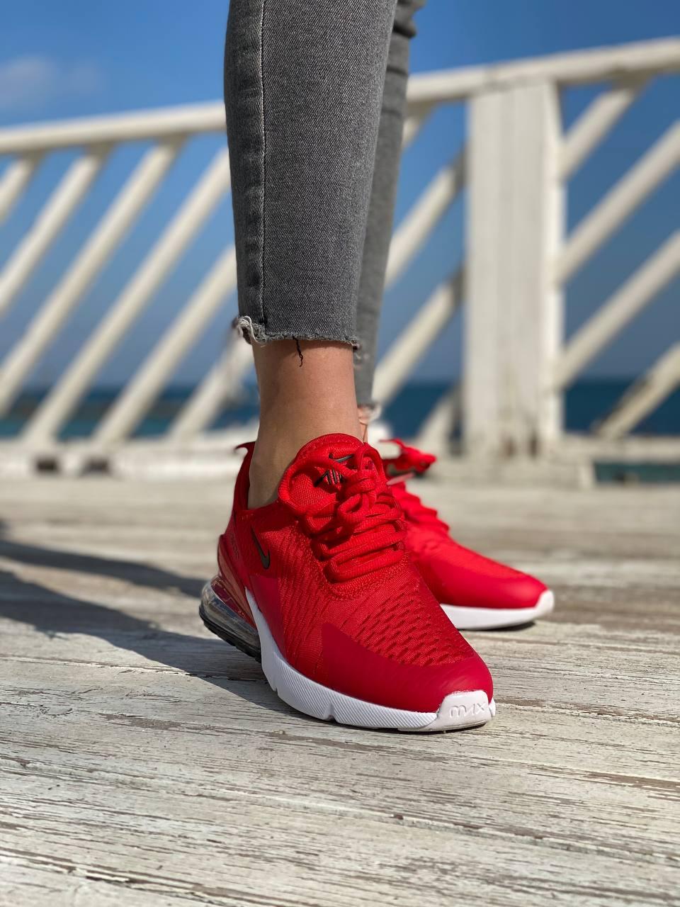 Nike Air Max 270 Red White 2