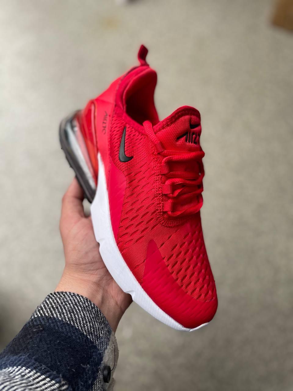 Nike Air Max 270 Red White 2