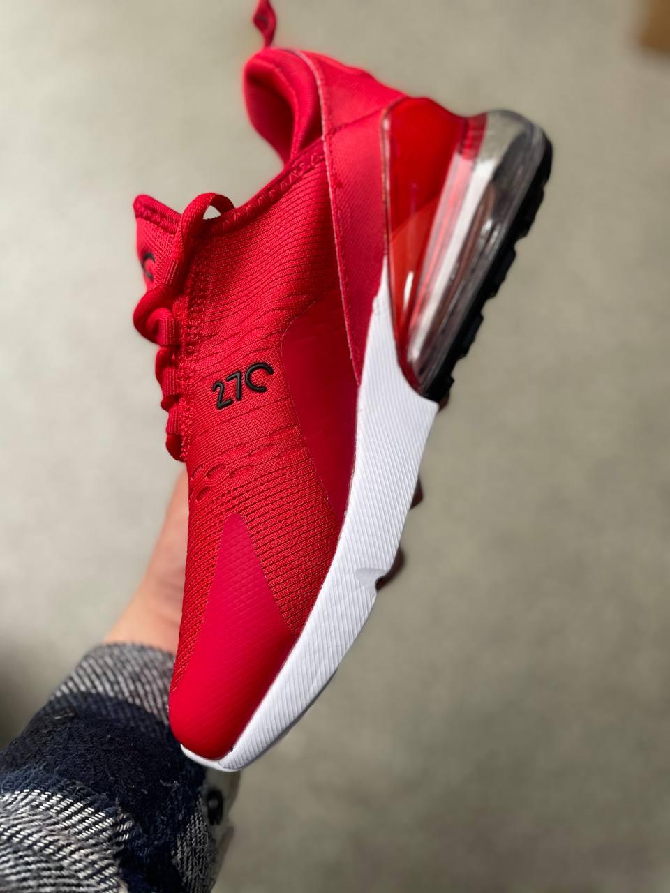 Nike Air Max 270 Red White 2
