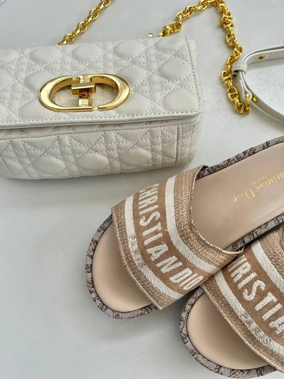 Dior Slides Beige
