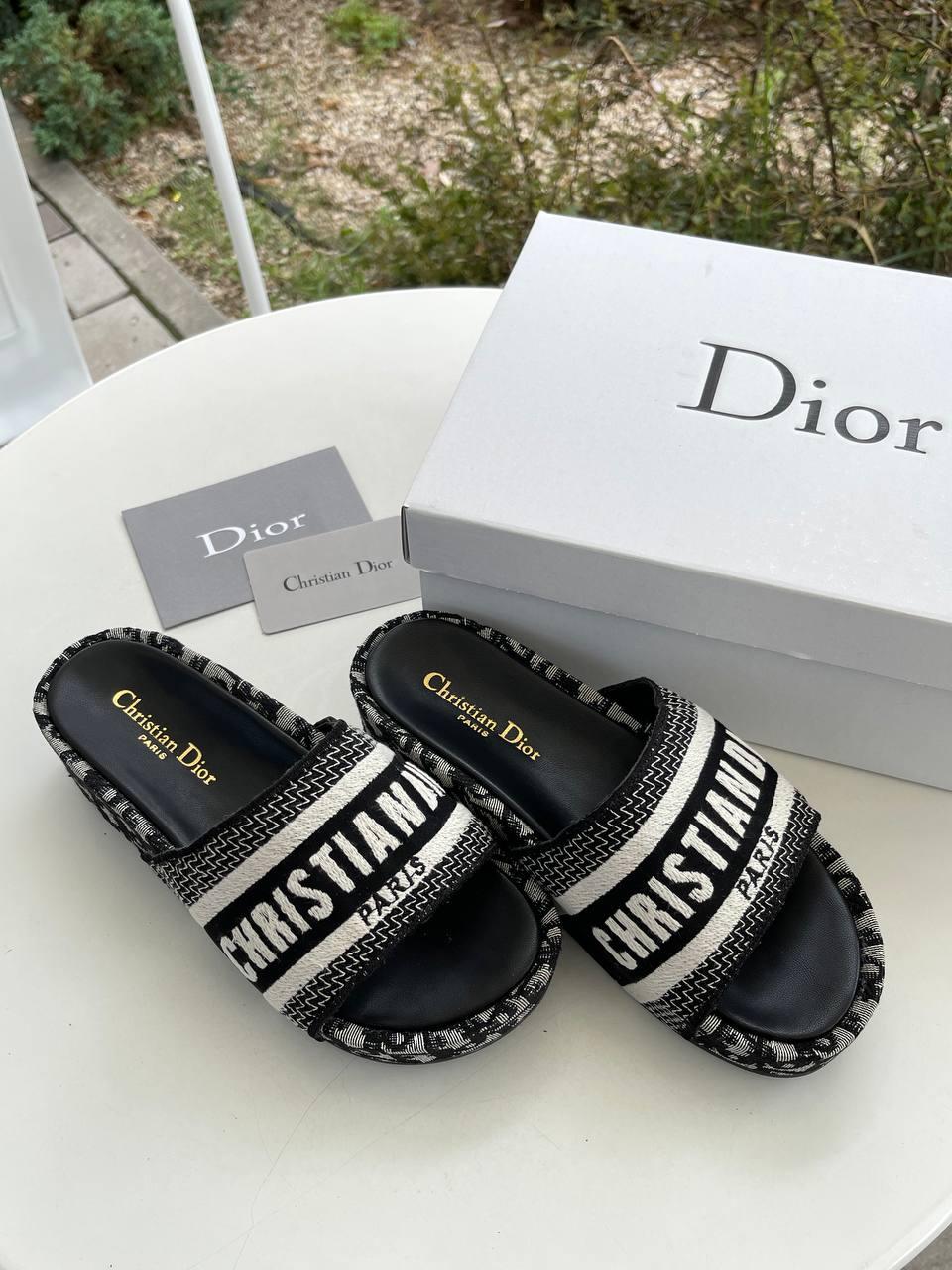 Dior Slides Black