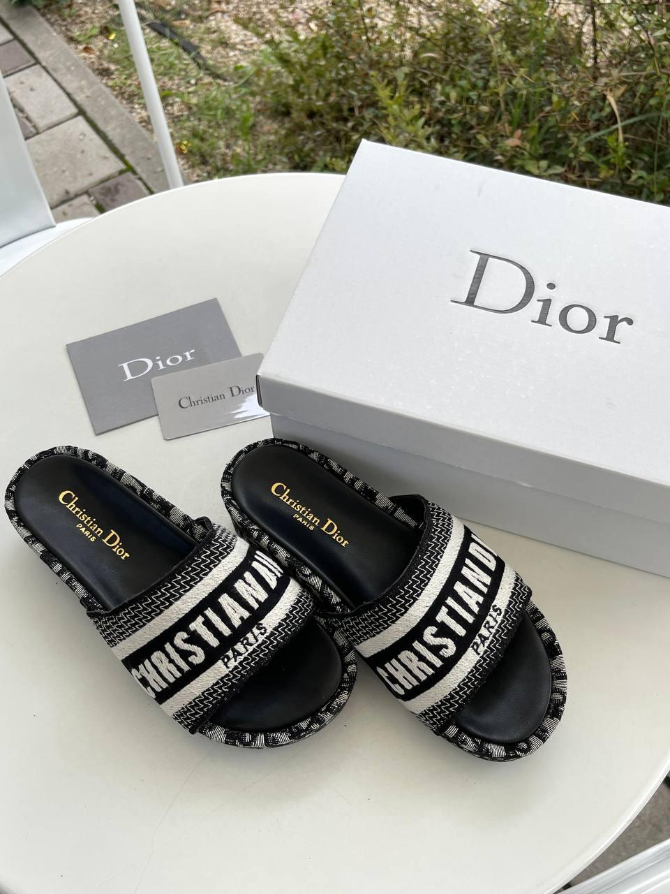 Dior Slides Black