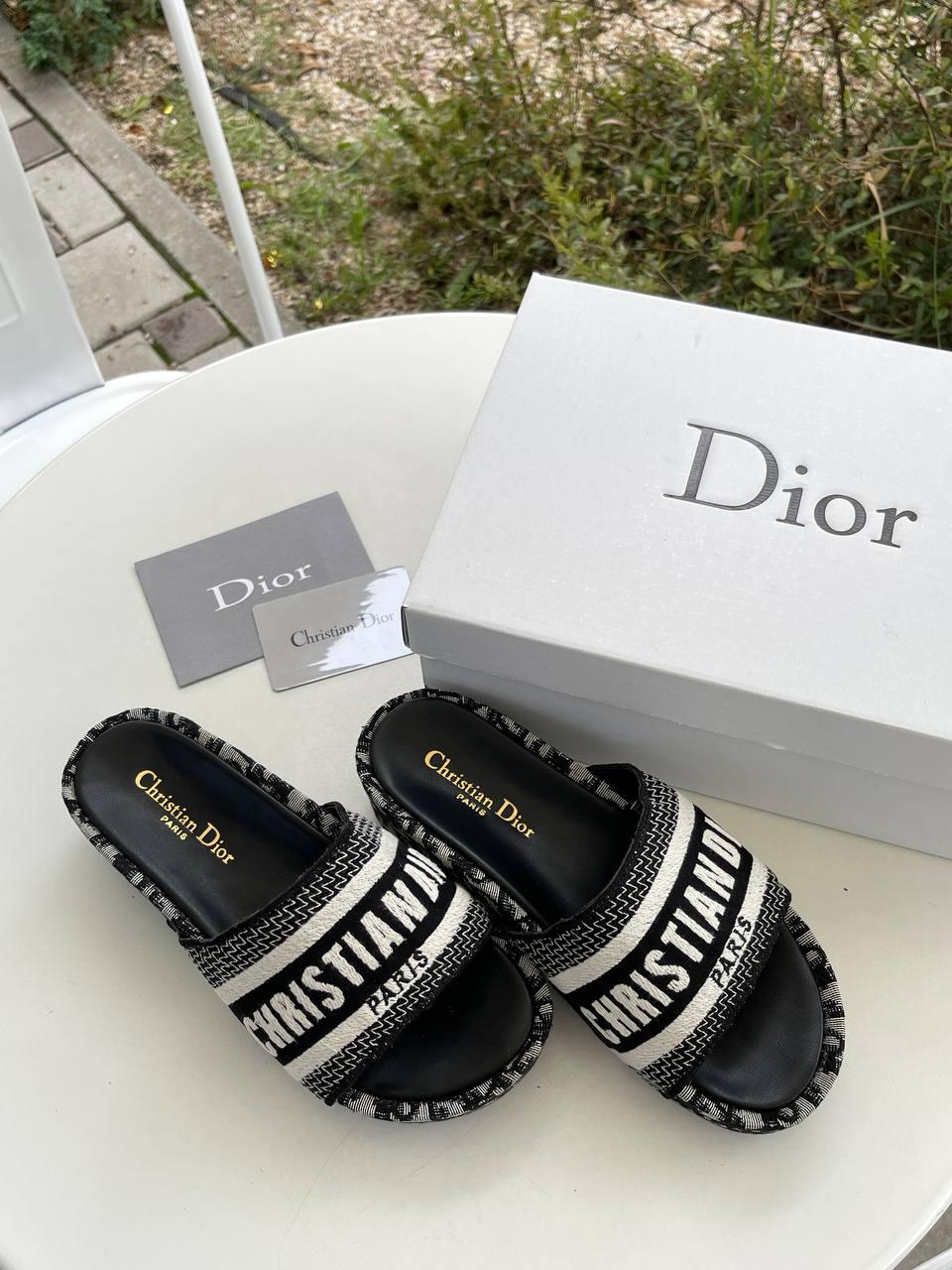 Dior Slides Black