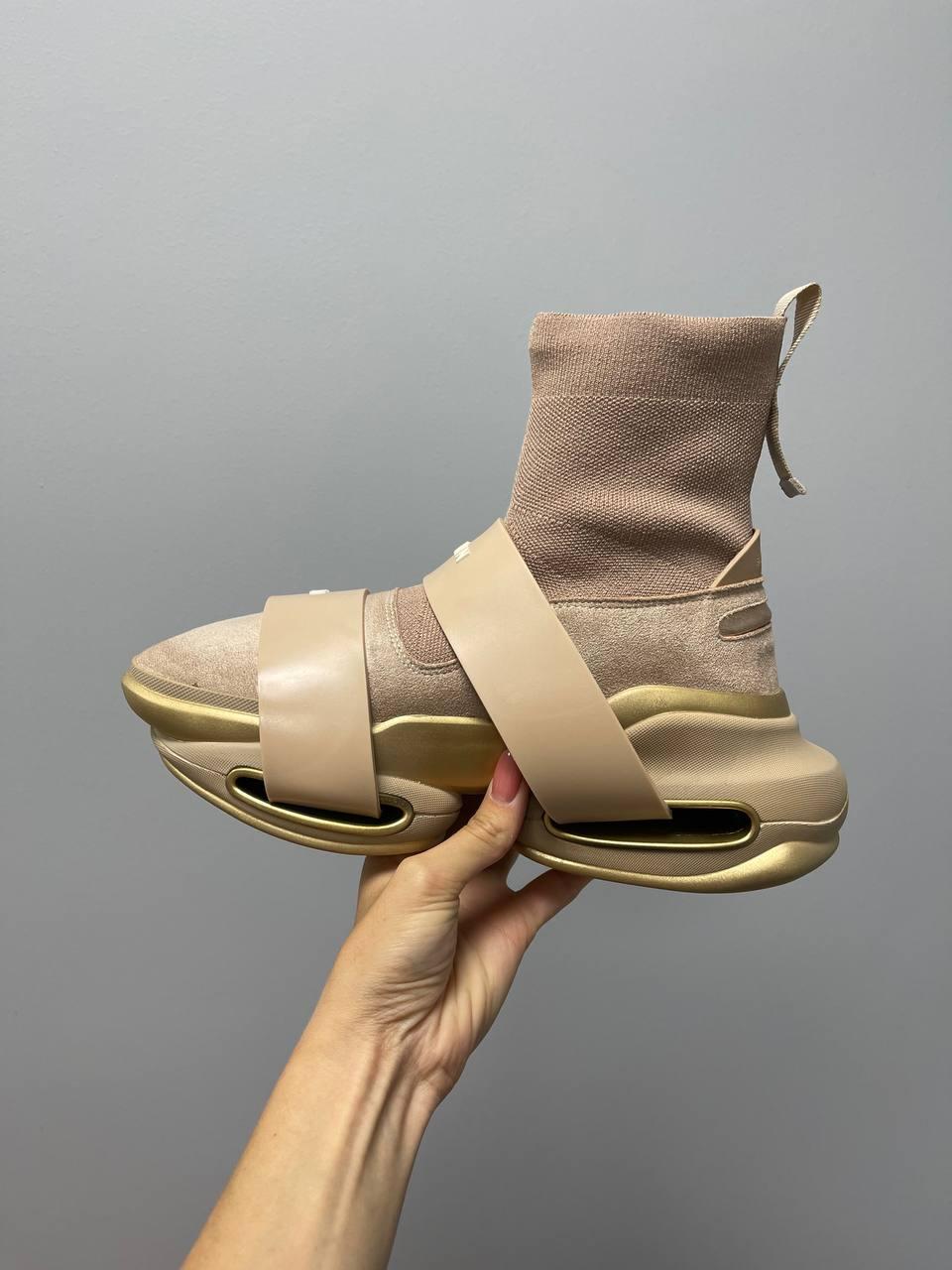 Balmain B-Bold Sneakers Beige