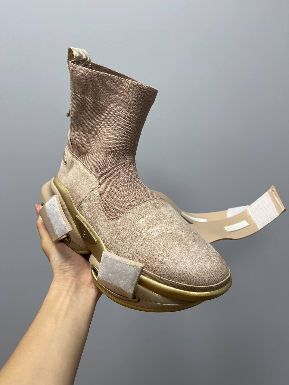 Balmain B-Bold Sneakers Beige