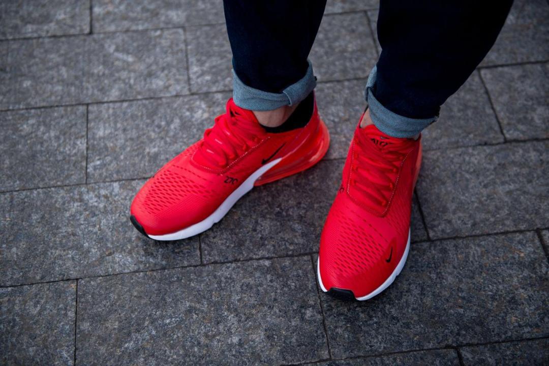 Nike Air Max 270 Red White 3