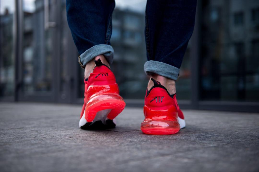 Nike Air Max 270 Red White 3