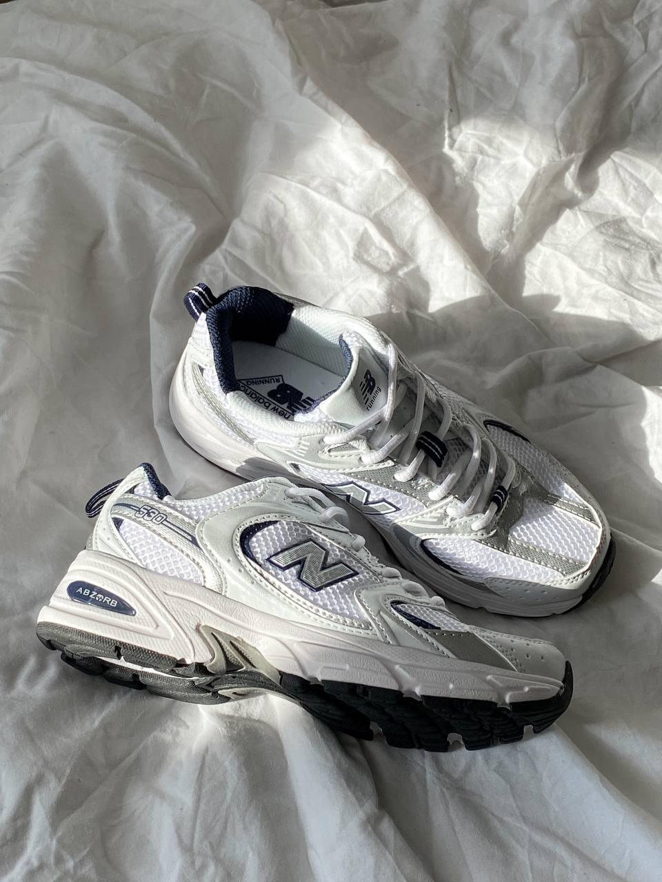 New Balance 530 White Silver Lux