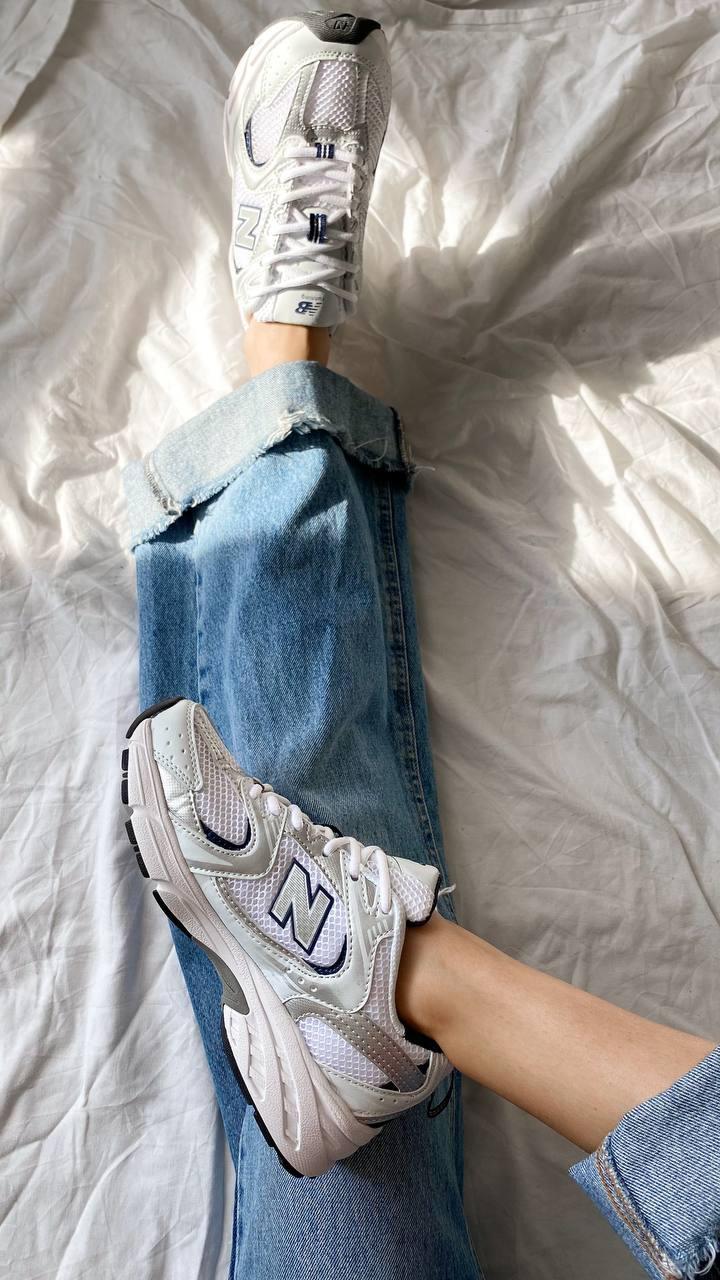 New Balance 530 White Silver Lux