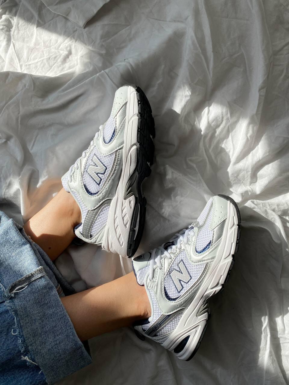 New Balance 530 White Silver Lux
