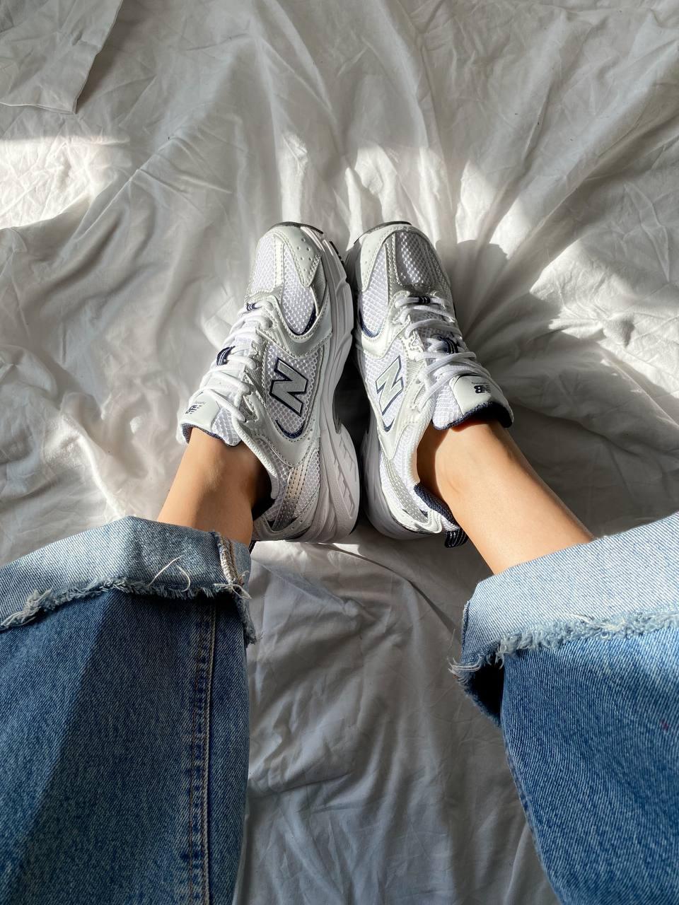 New Balance 530 White Silver Lux