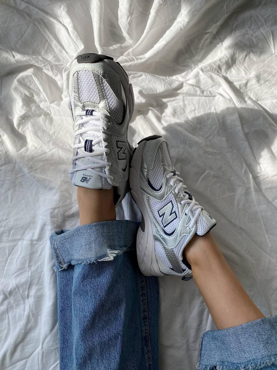 New Balance 530 White Silver Lux