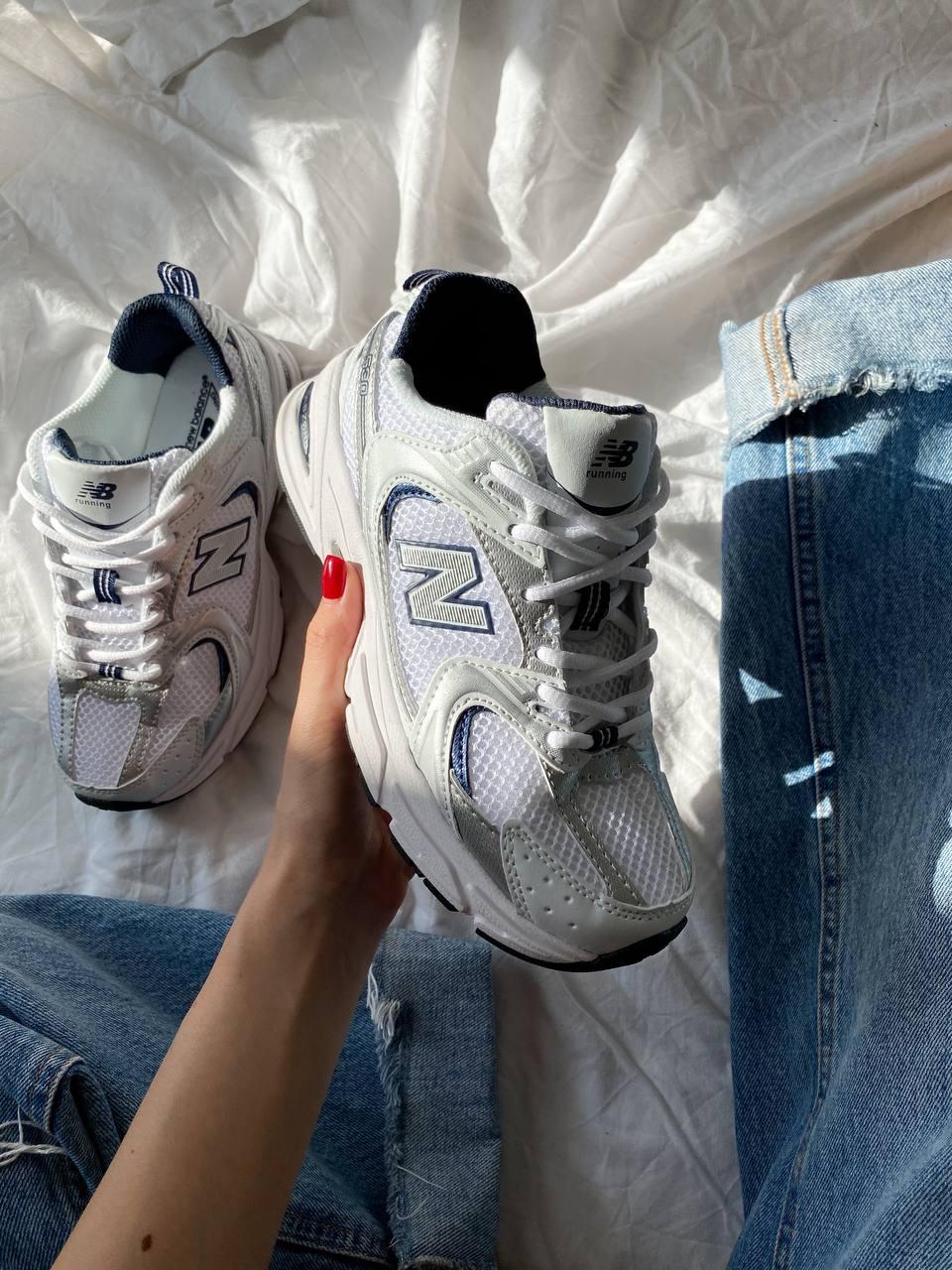 New Balance 530 White Silver Lux