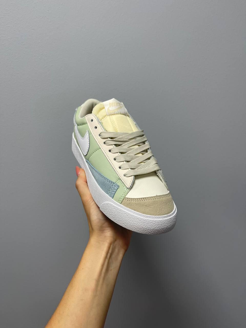 Nike Blazer Low 77 Green Beige
