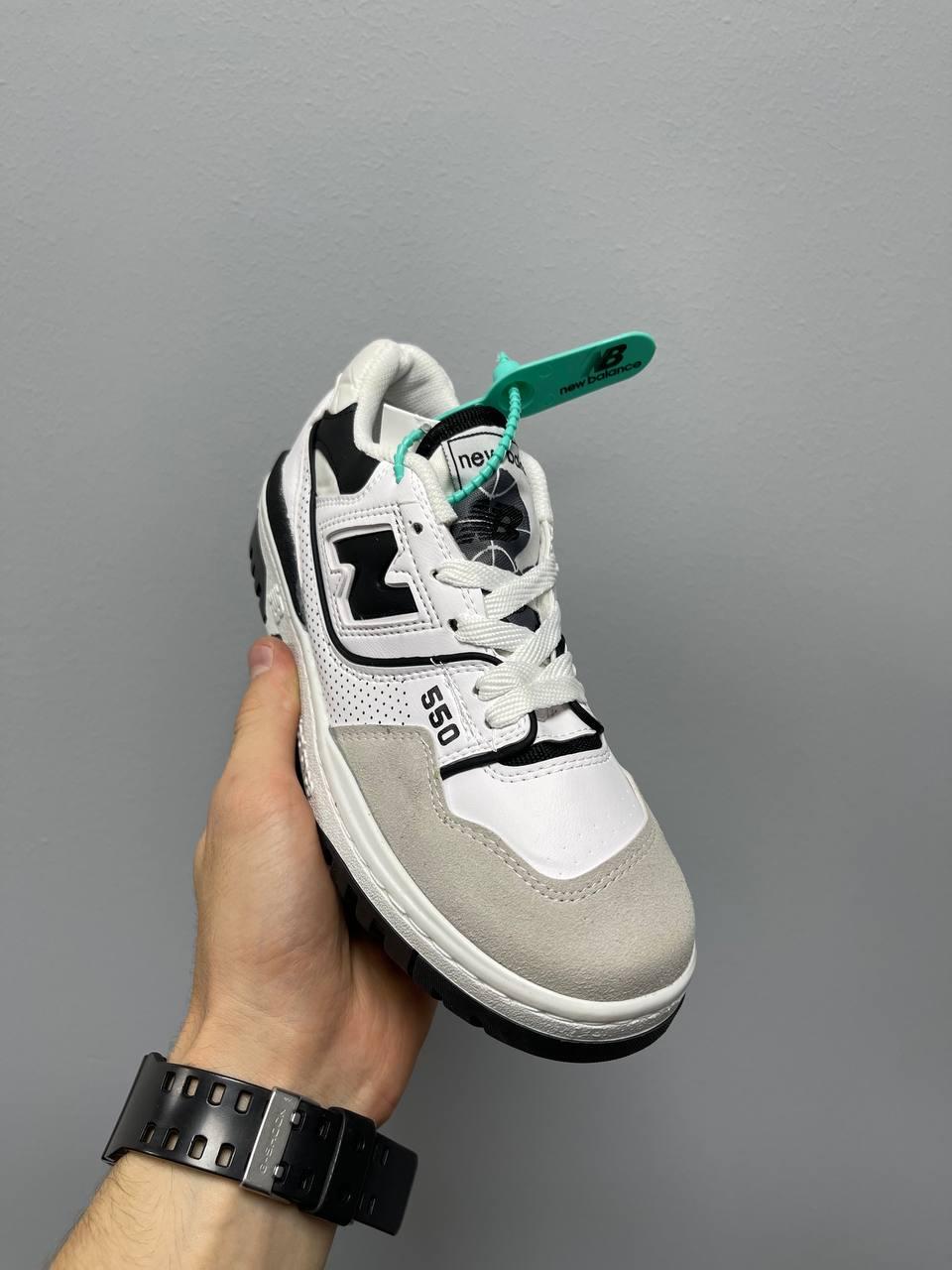 New Balance 550 White Black v2
