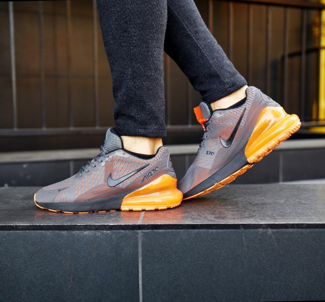 Nike Air Max 270 Grey Orange