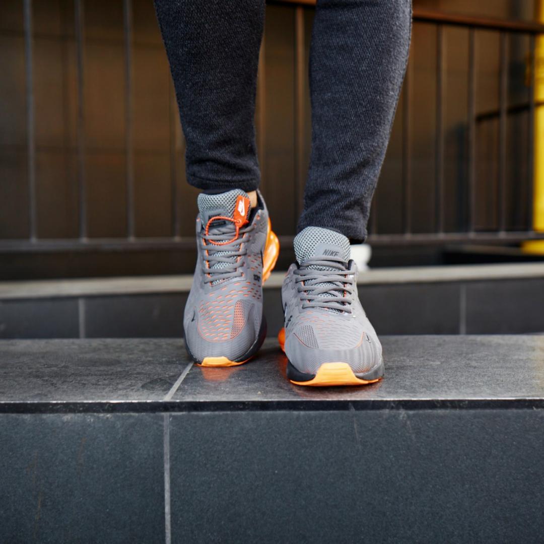 Nike Air Max 270 Grey Orange