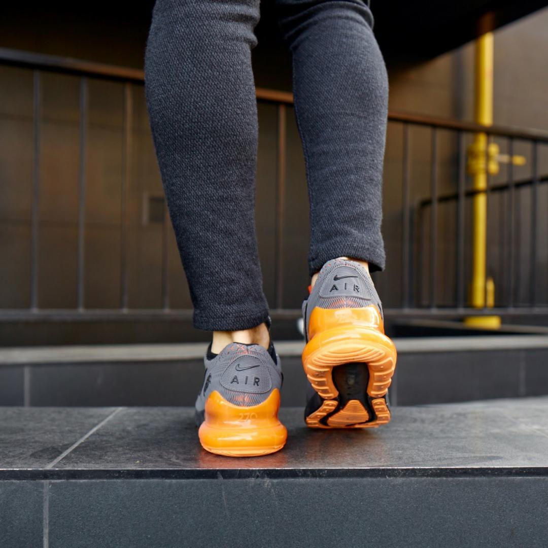 Nike Air Max 270 Grey Orange
