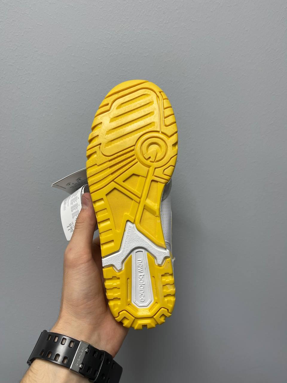 New Balance 550 White Yellow