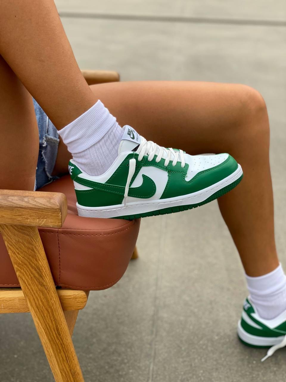 Nike SB Dunk Low Green White v2