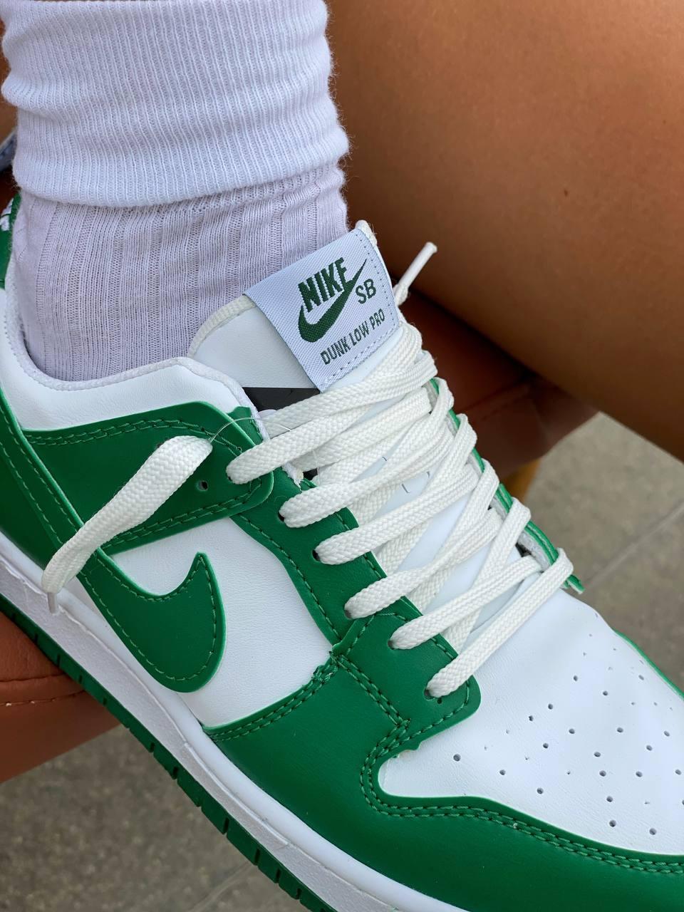 Nike SB Dunk Low Green White v2