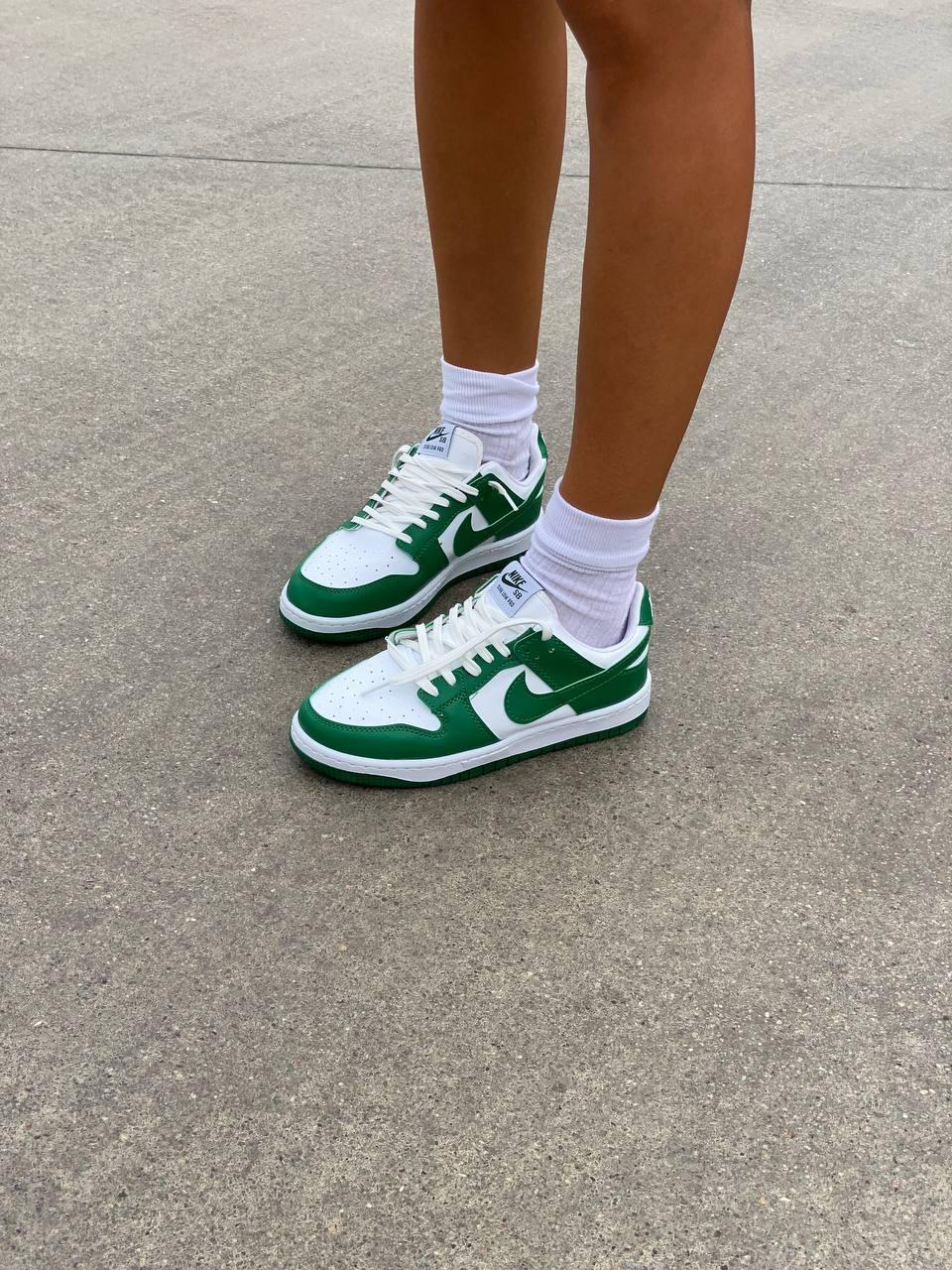 Nike SB Dunk Low Green White v2