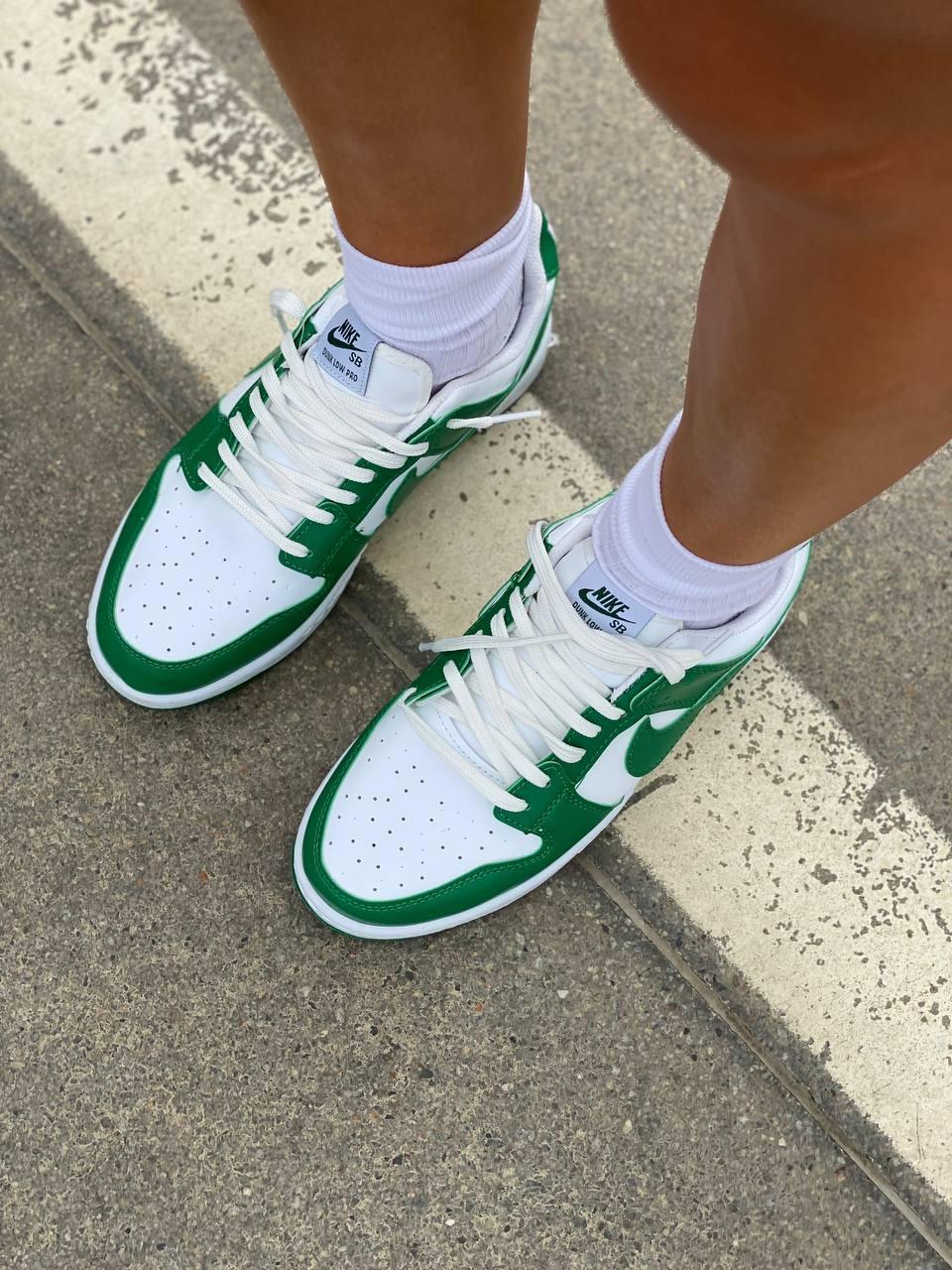 Nike SB Dunk Low Green White v2